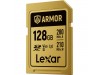 Lexar 128GB ARMOR GOLD UHS-II SDXC Memory Card (Promo Discount Rp. 241.000 Periode 15 Mei s/d 15 juni 2025)